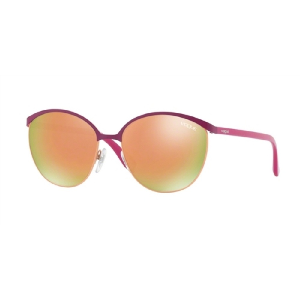 💖 Vogue Rose Gold Mirrored Sunglasses